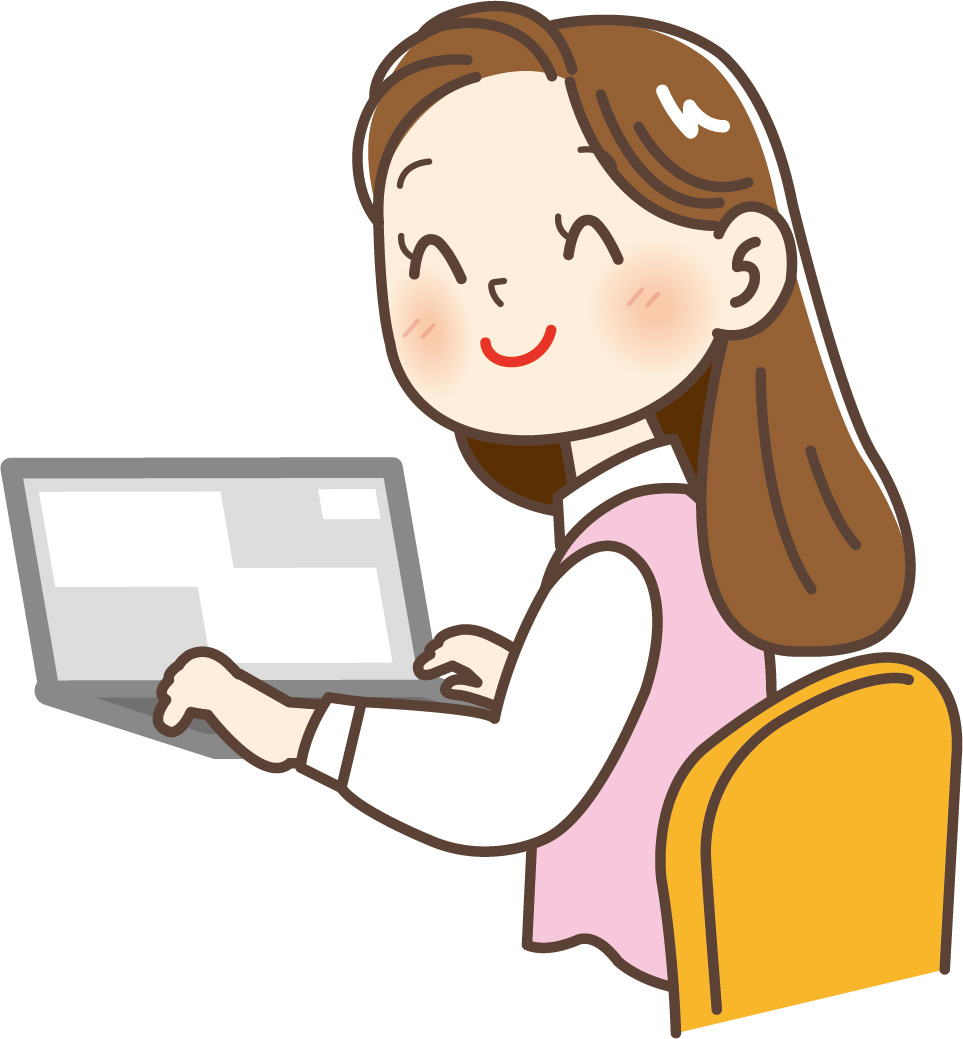 受付事務イラスト